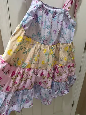 LOVESHACKFANCY x TARGET Jeanne Mixed Floral Mini Dress XL thumbnail 12