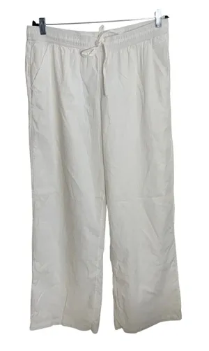 Hollister‎ Seersucker Baggy Pull on Pants NWT size Large Long thumbnail 1