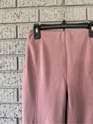 Lululemon Ribbed Softstreme Flared Pant *Regular Twilight Rose Pink Size 2 thumbnail 5