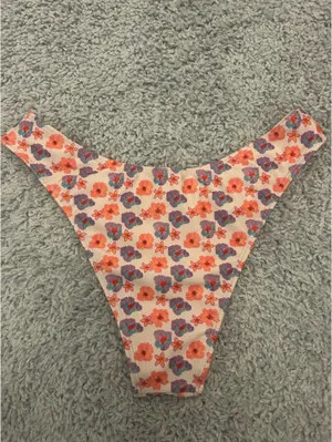 Strawberry Milk Mob Flower Dance bikini bottom Purple thumbnail 3