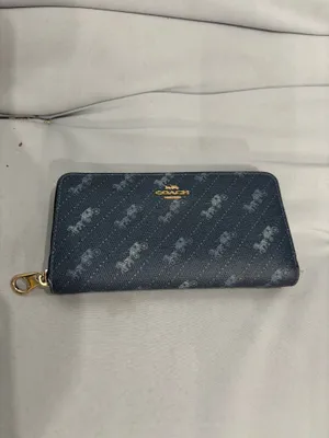 Coach wallet , blue in excellent condition.  thumbnail 2