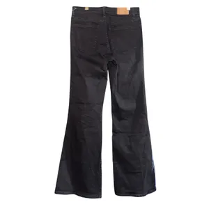 Madewell Flea‎ Market Flare Black Jeans Women's 28 Mid Rise Denim Stretch Sailor thumbnail 5