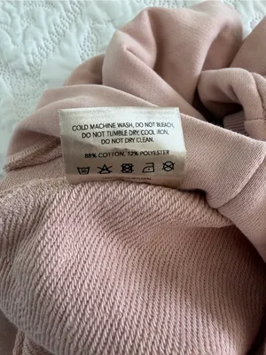 Varley‎ Pink Open Back Mock Neck Sweatshirt Pullover Size Small thumbnail 5