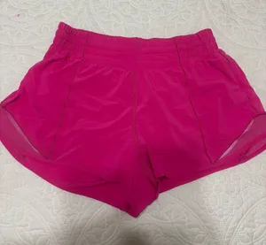 lululemon athletica Women's Hot Pink Running Shorts thumbnail 1