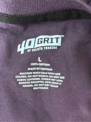 Duluth Trading Co Women's Short-Sleeve Pocket Tee - Deep Purple thumbnail 4