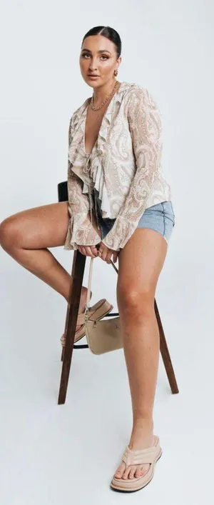 Princess Polly LUCIA SHIRT MULTI thumbnail 1
