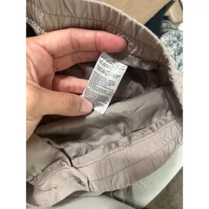 Banana Republic Airstretch Tapered Pant Khaki Beige Elastic Waist Ankle M thumbnail 9