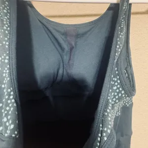 Title Nine Dress Medium Teal Skort Speed Racer Athletic Tennis Golf built in bra thumbnail 9