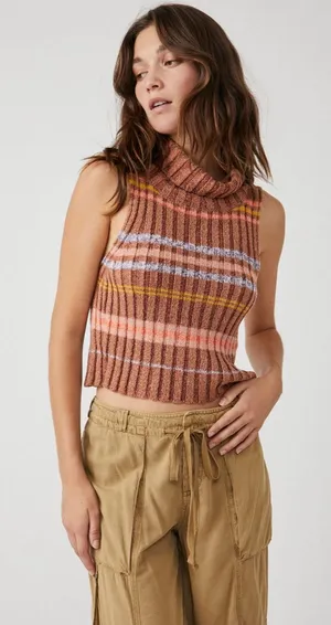 Free People Edith Sweater Vest thumbnail 1