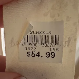 NWT Hem & Thread Cream and Burnt Orange Tiered Sleeveless Dress thumbnail 5