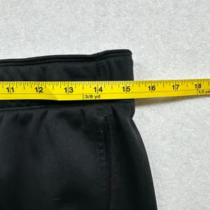 Nike Therma-FIT Women’s Sweatpants Medium Black Fleece Lined Zip Ankle Athletic thumbnail 8