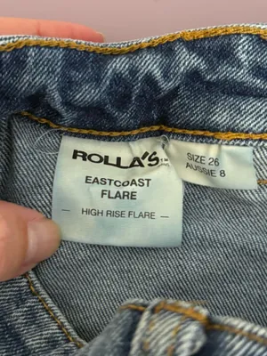 Rolla’s Eastcoast Flare Jean Blue Size 26 thumbnail 5