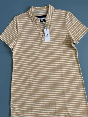 NWT Southern Tide Demi‎ Stripe Irish Cream Preppy Coastal Polo Shirt Dress thumbnail 7