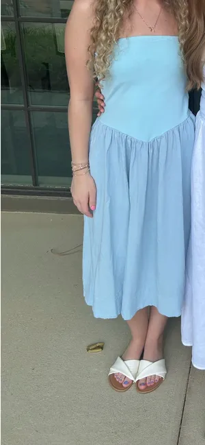 Amazon Livtany Strapless Midi Dress thumbnail 4