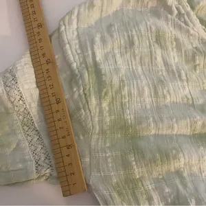 Aerie Light Green Textured Romper country cowgirl‎ feminine boho festival Medium thumbnail 9