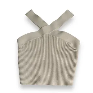 Aritzia Babaton Sculpt Knit Criss Cross Cropped Tank thumbnail 4