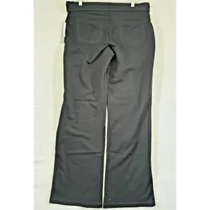 Apt.‎ 9 Active Wear Womens Black Wide Leg Yoga Pants Drawstring Graphic thumbnail 3
