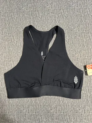 Free People Movement Women’s Black Bra thumbnail 3