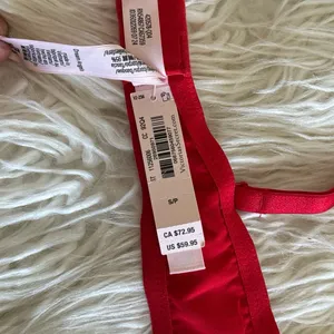 Victoria’s Secret Dream Angels Twinkle Bows Satin Bra Bright Vermillion Small thumbnail 12