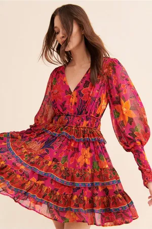 Farm Rio Tropical Tapestry Dress thumbnail 1