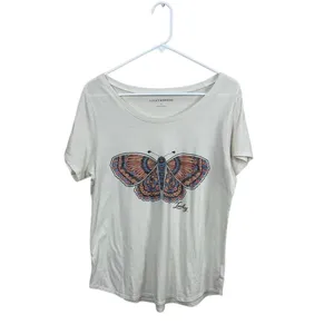 Lucky Brand butterfly graphic tee size L thumbnail 2