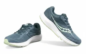SAUCONY Cohesion 17 Running Shoe Sneakers W 9.5 Blue Jade Mesh Everyday Athletic thumbnail 1