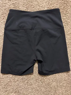 Orangetheory Fitness Women’s‎ Black Compression Athletic Shorts 5” Medium thumbnail 5
