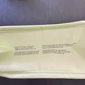 lululemon athletica light green Tote Bag thumbnail 3