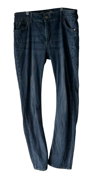Wrangler Womens Straight Leg Jeans Medium Wash Size 13 Tall Western‎ Stretch thumbnail 1