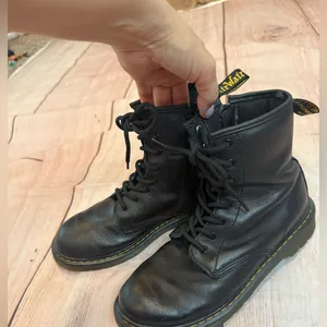 Dr. Martens boots womens Sz 6 Black 1460 pascal waterproof soft 90s grunge thumbnail 10