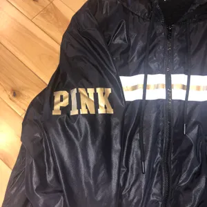 PINK Black Bomber Jacket thumbnail 4
