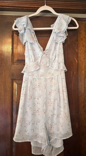 Francesca's Floral Romper  thumbnail 1