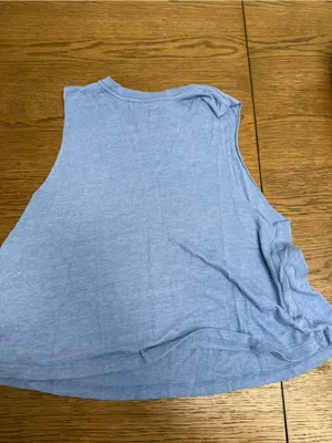 Spiritual Gangster Light Blue Tank Top with Grateful Heart Logo thumbnail 4