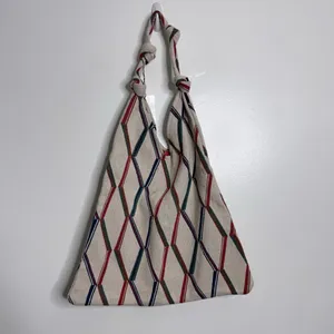 NWT ZARA Geometric Pattern Ecru‎ Large Beach Tote Bag Minimalist Artsy Japandi thumbnail 3
