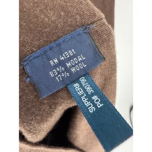 Ralph Lauren Maxi Dress Womens‎ XS Brown Modal Wool Cap Sleeve Minimalist thumbnail 5