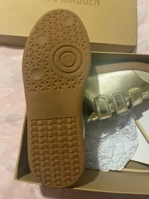 Gold Steve Madden Momentum Sneakers thumbnail 4