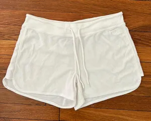 The North Face White Terrycloth A5 Series Shorts thumbnail 1