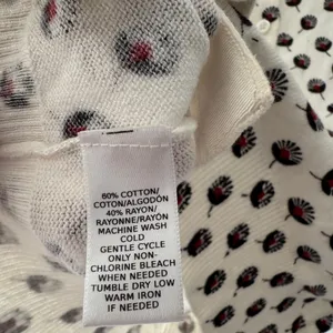 Ann‎ Taylor Loft Women's Button Up Sweater Cardigan Fan Design thumbnail 5