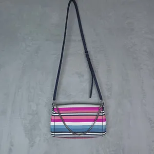 Kate‎ Spade Laurel Way Greer Crossbody Bag Small Sunrise Multi Saffiano Leather thumbnail 3