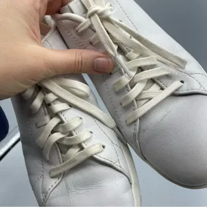 Cole Haan Grandpro White Leather Lace Up Sneakers Womens 9 Flats Shoes Classic thumbnail 3
