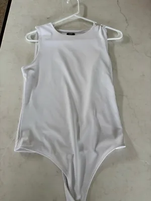 White Express Bodysuit Body Contour thumbnail 3