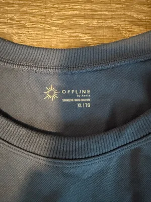 Aerie offline workout long sleeve crop top thumbnail 2