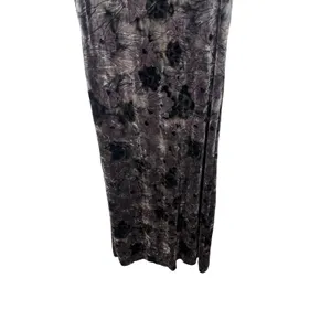 Studio JPR Womens Black Brown Tan Floral Velvet Sleeveless Maxi Dress Ln thumbnail 3