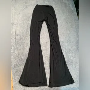 Aerie offline real me Black Flare leggings Yoga Pants hi-rise small thumbnail 5