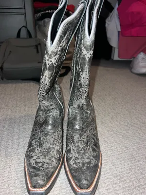Cowboy boots Black Size 6.5 thumbnail 11