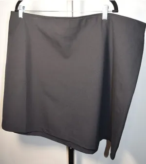 Old Navy Womens Plus 2X Black Straight Pencil Skirt Wardrobe Basic thumbnail 1