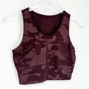 Sweaty Betty Kenna Camo Crop‎ Top Women's Size XS Athleisure thumbnail 4