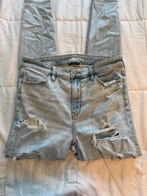 American Eagle Ripped Next Level Stretch Jeans  thumbnail 5