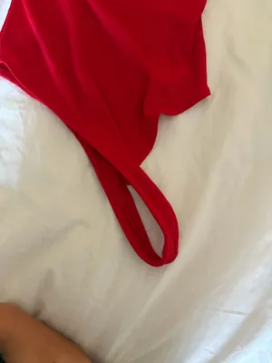 Forever 21 Red body suit tank thumbnail 2