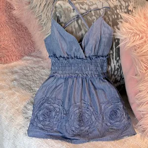 Spaghetti Strap Wrap Cutesy Top thumbnail 6